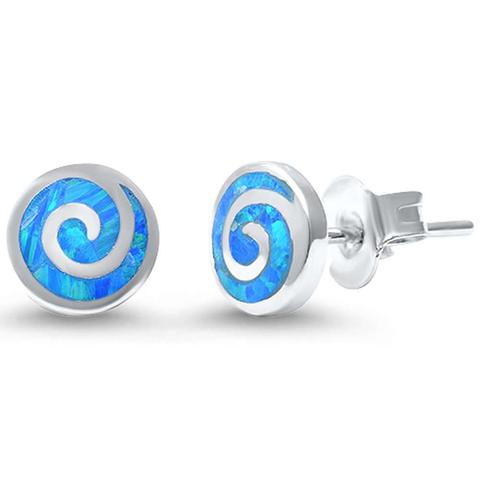 Lab Opal Earrings