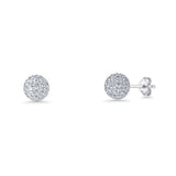 Full Ball Stud Earrings