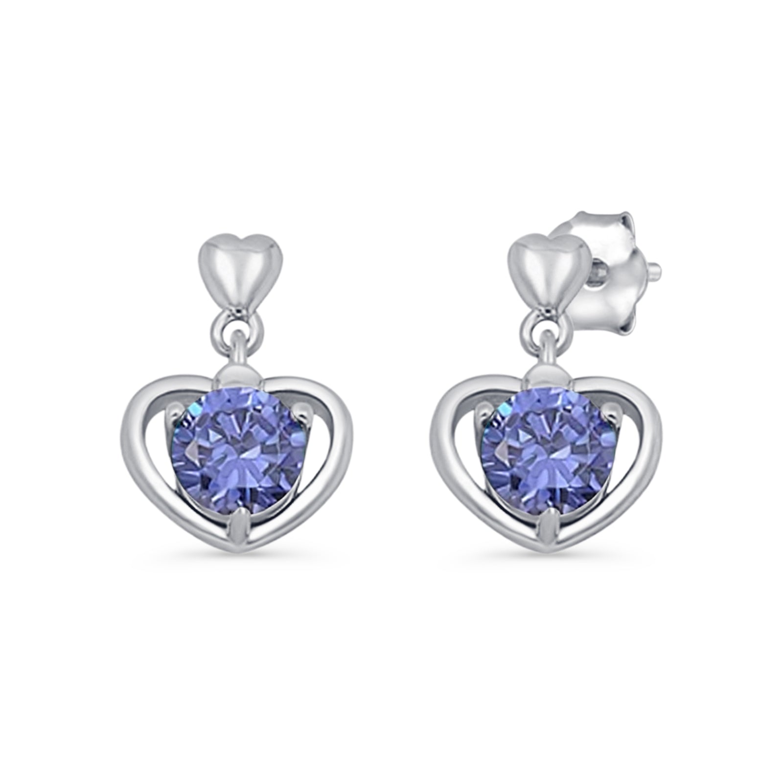 Heart Stud Earring
