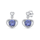 Heart Stud Earring