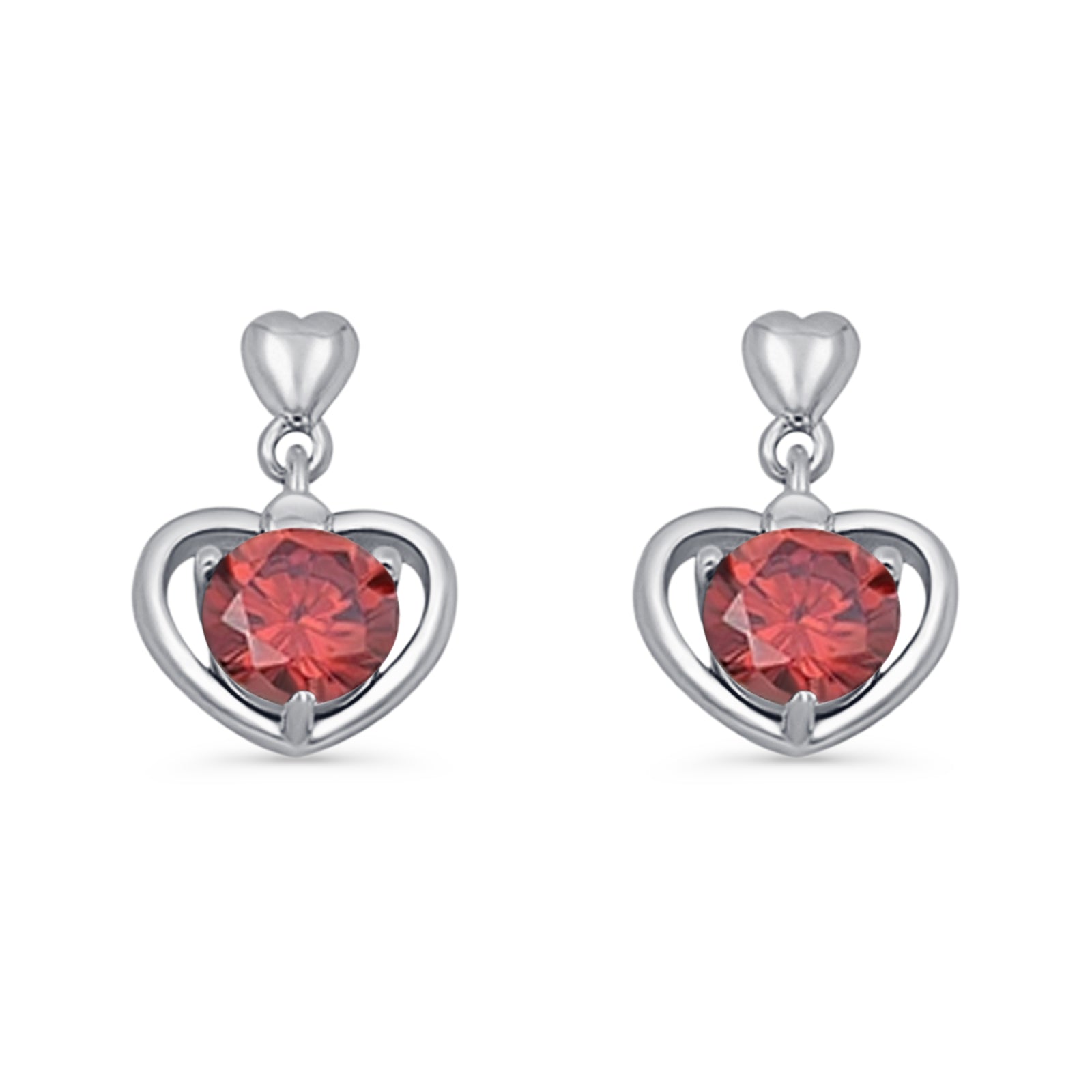 Heart Stud Earring