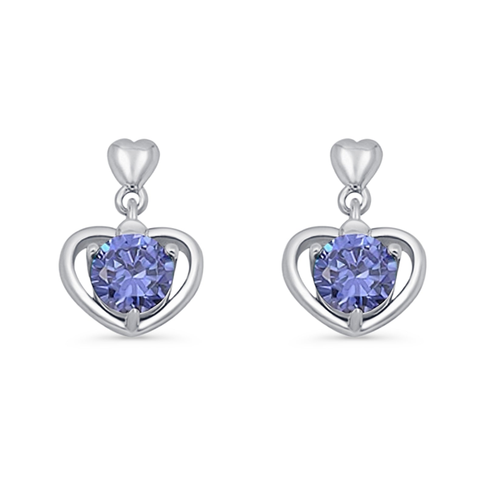 Heart Stud Earring