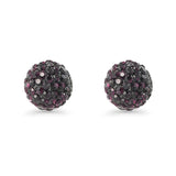 Full Ball Stud Earrings