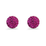 Full Ball Stud Earrings