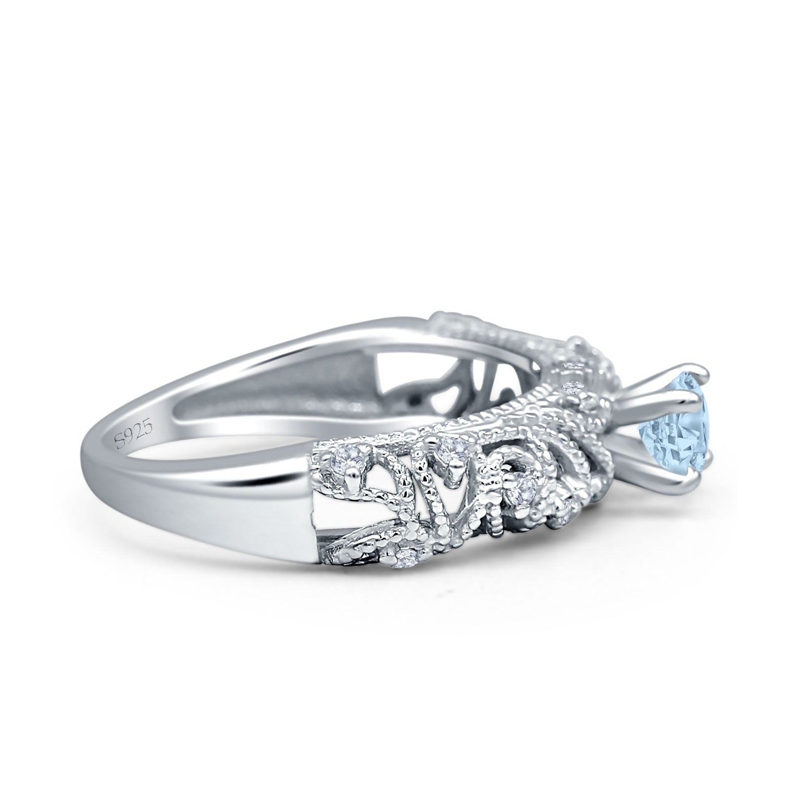 Beaded Filigree Ring