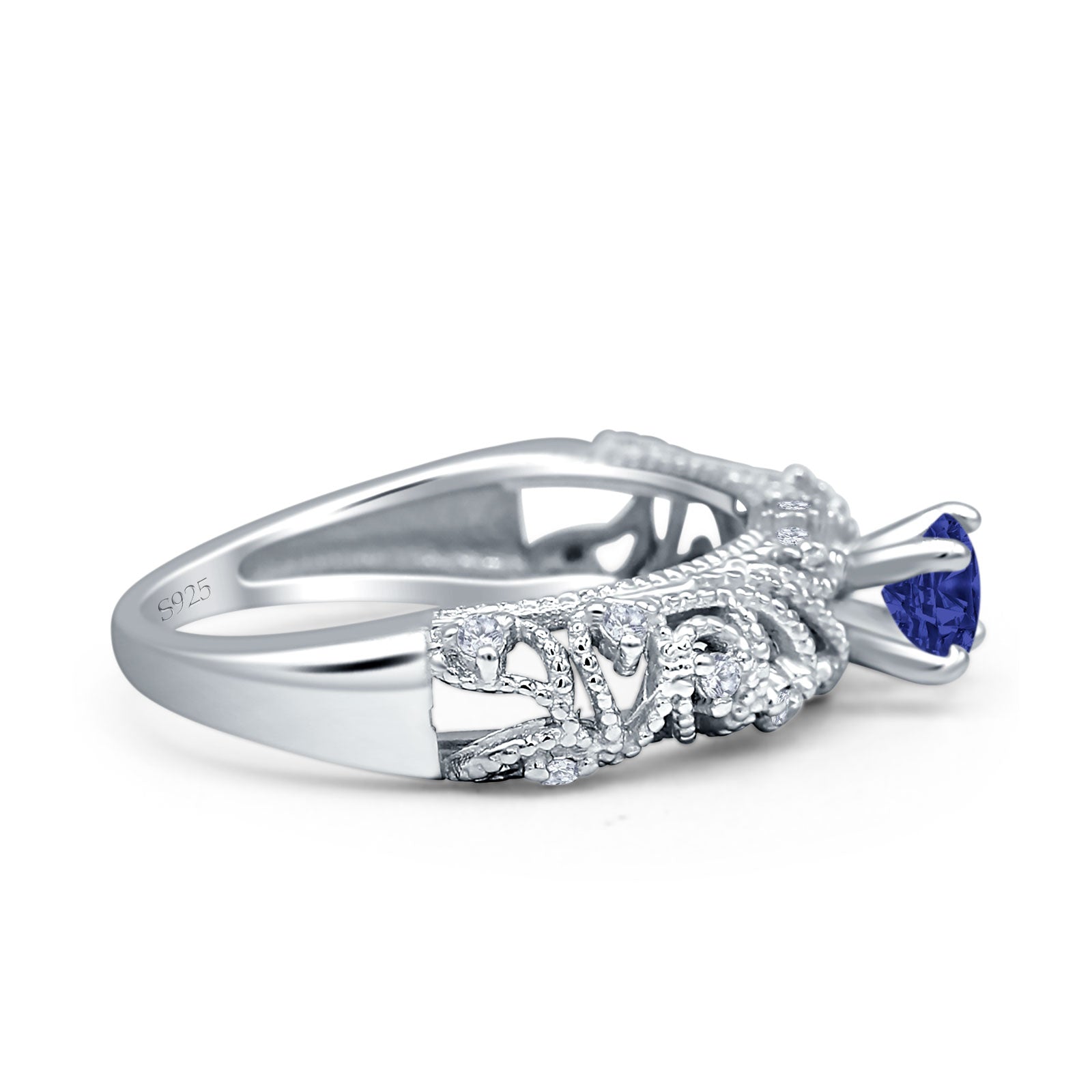 Beaded Filigree Ring