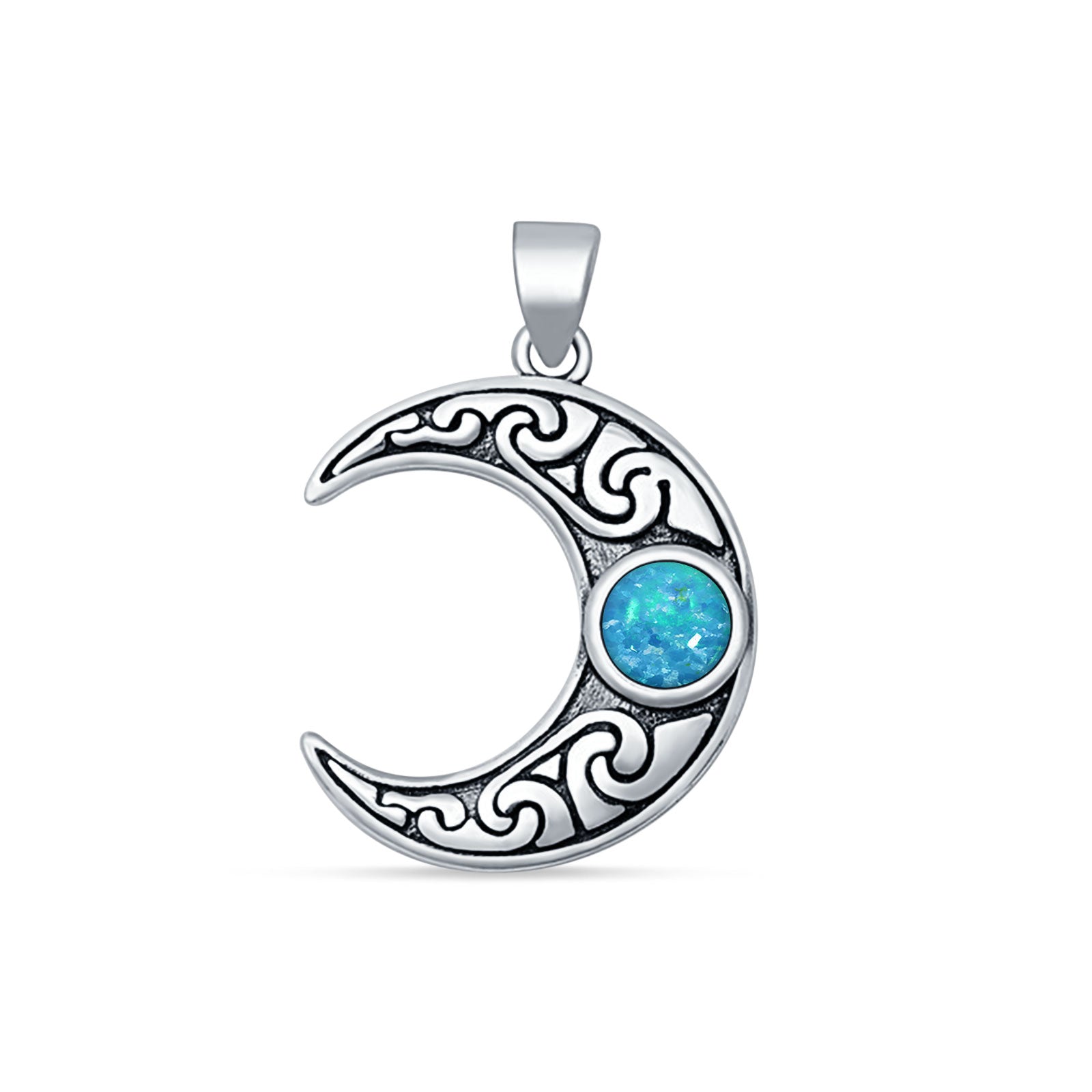 Celtic Moon Pendant