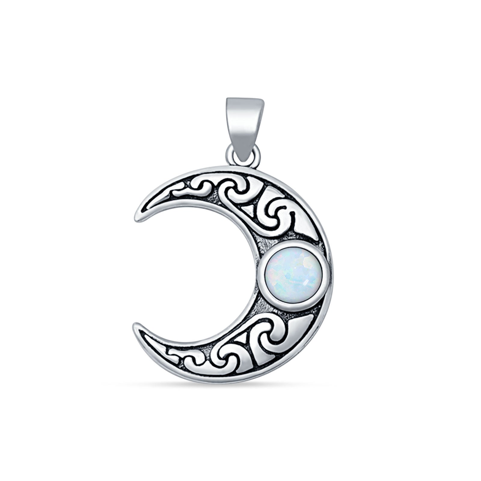 Celtic Moon Pendant