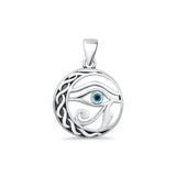 Eye of Horus & Evil Eye Pendant