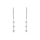 Drop Hoop Earrings