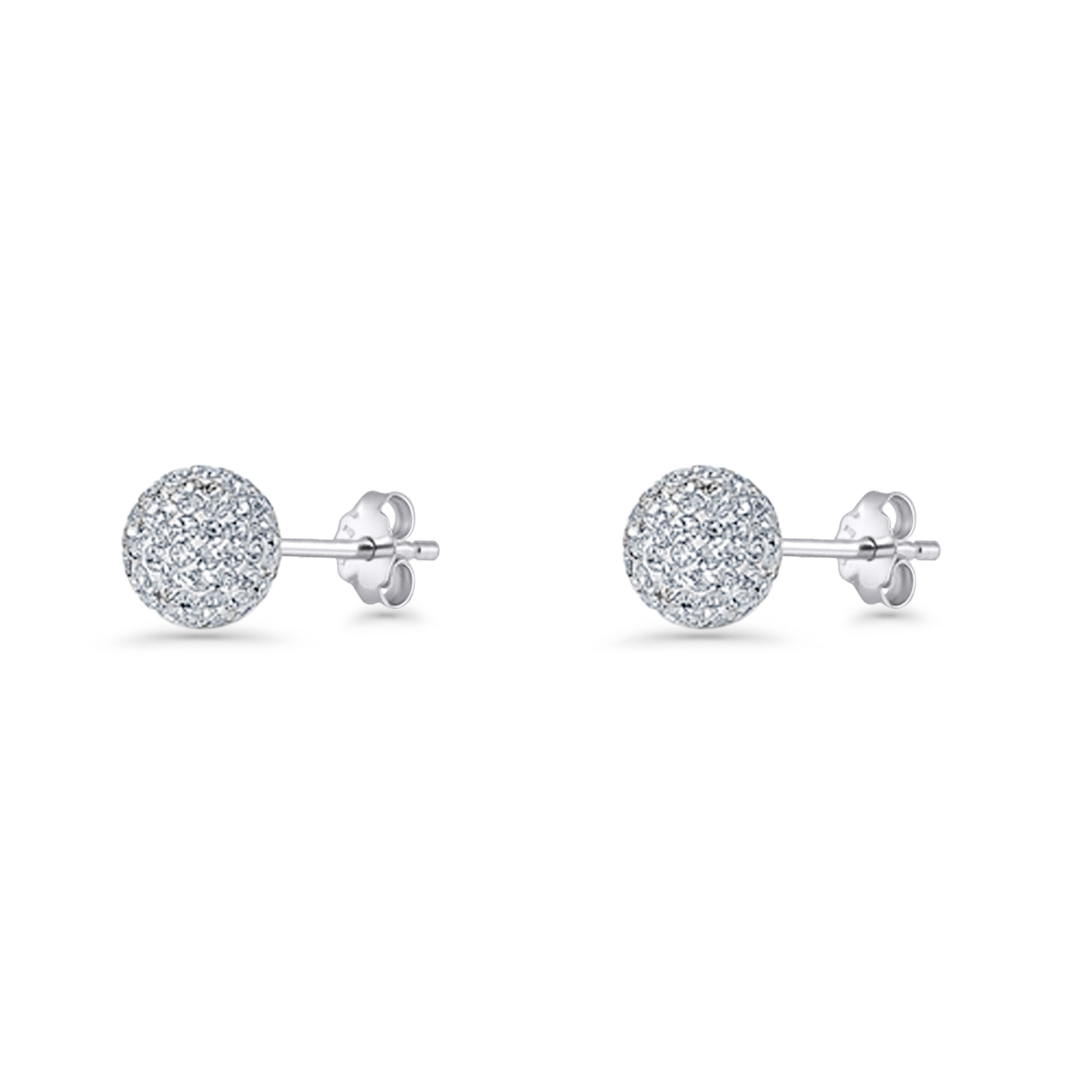 Full Ball Stud Earrings