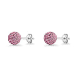 Full Ball Stud Earrings