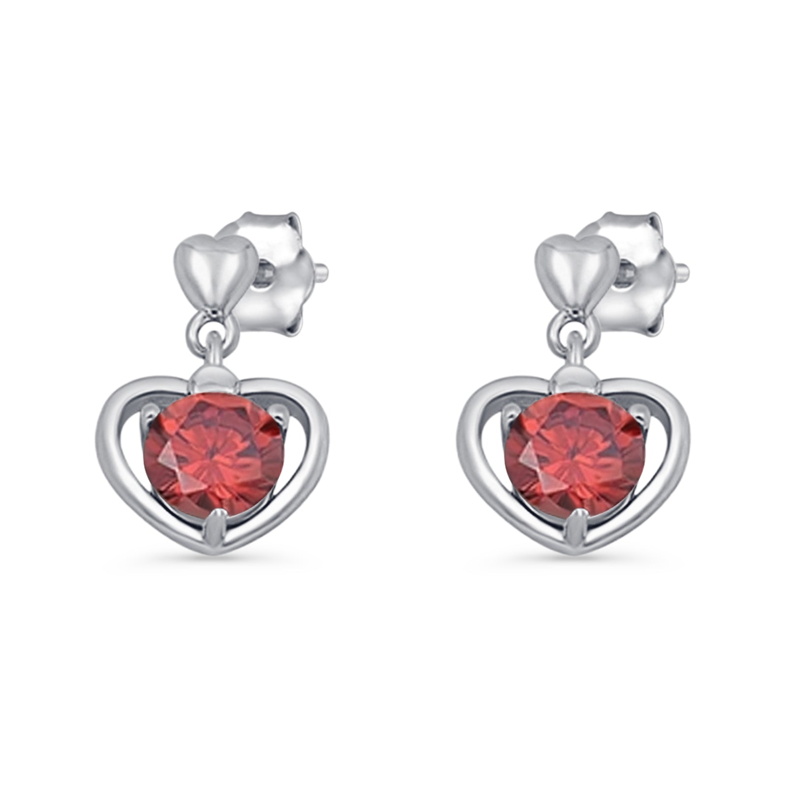 Heart Stud Earring