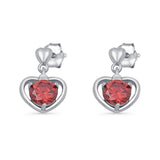 Heart Stud Earring