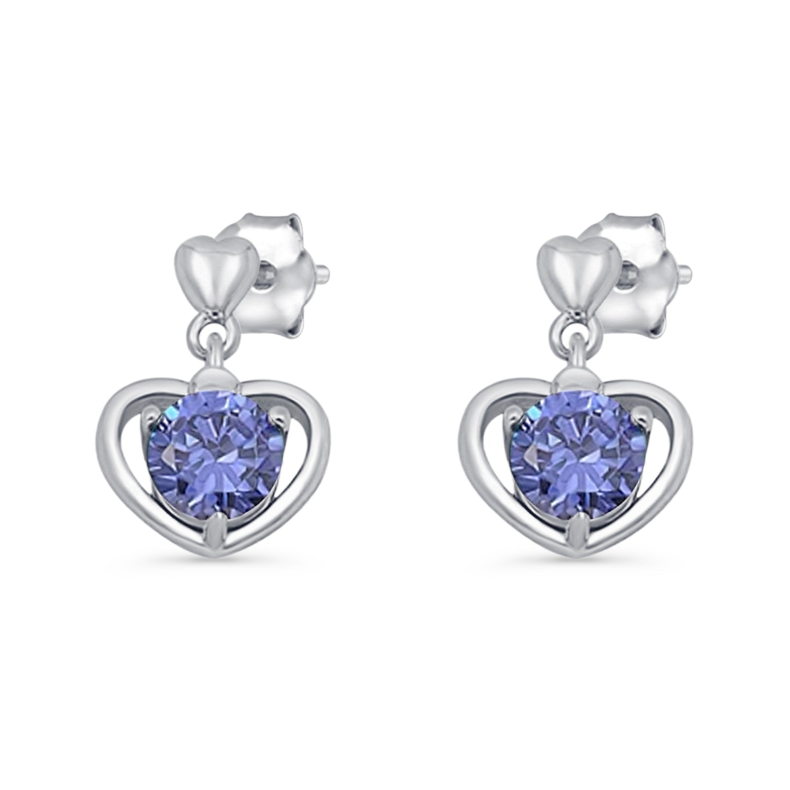 Heart Stud Earring