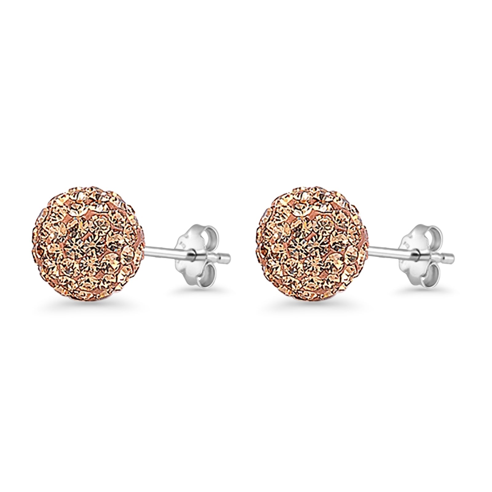 Full Ball Stud Earrings