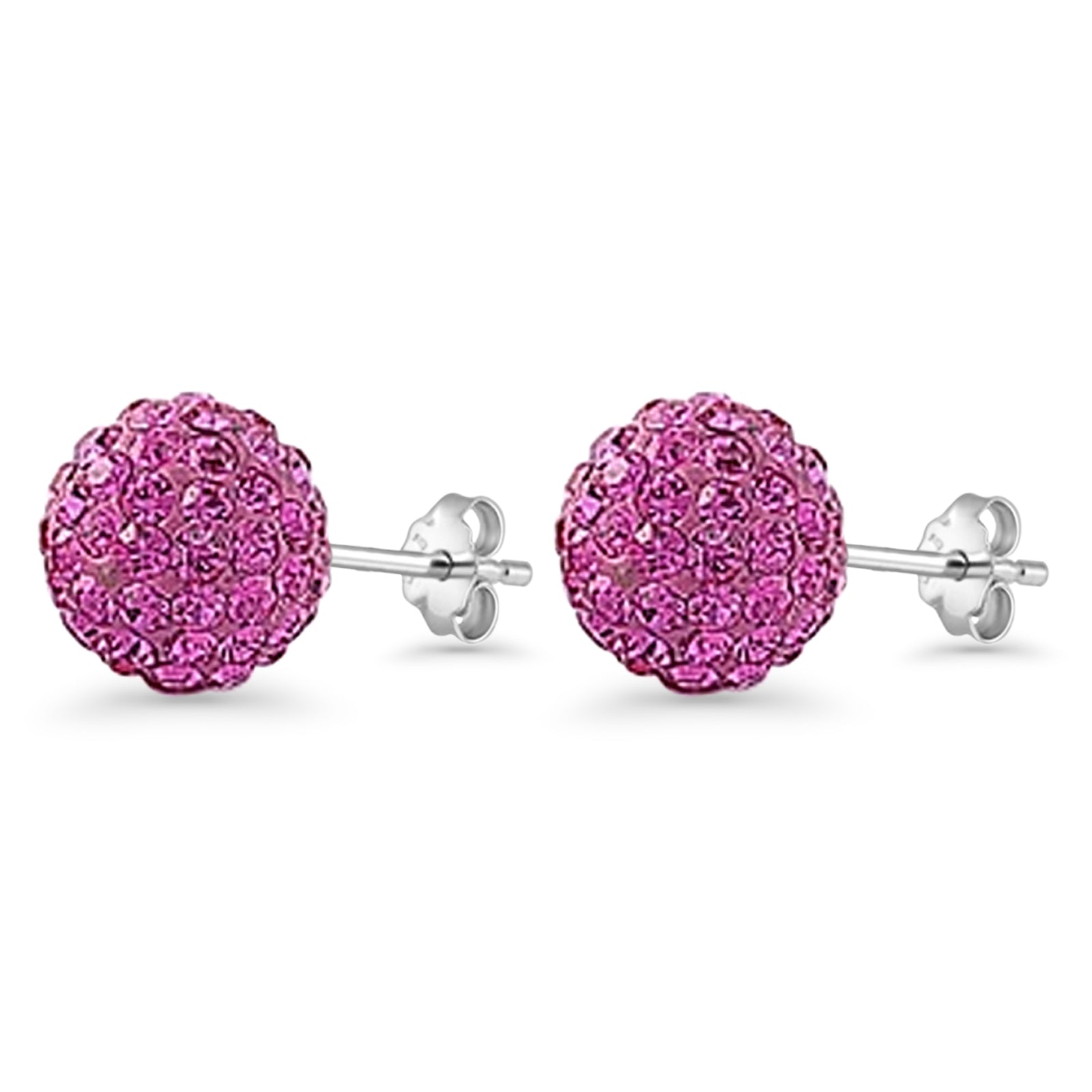 Full Ball Stud Earrings