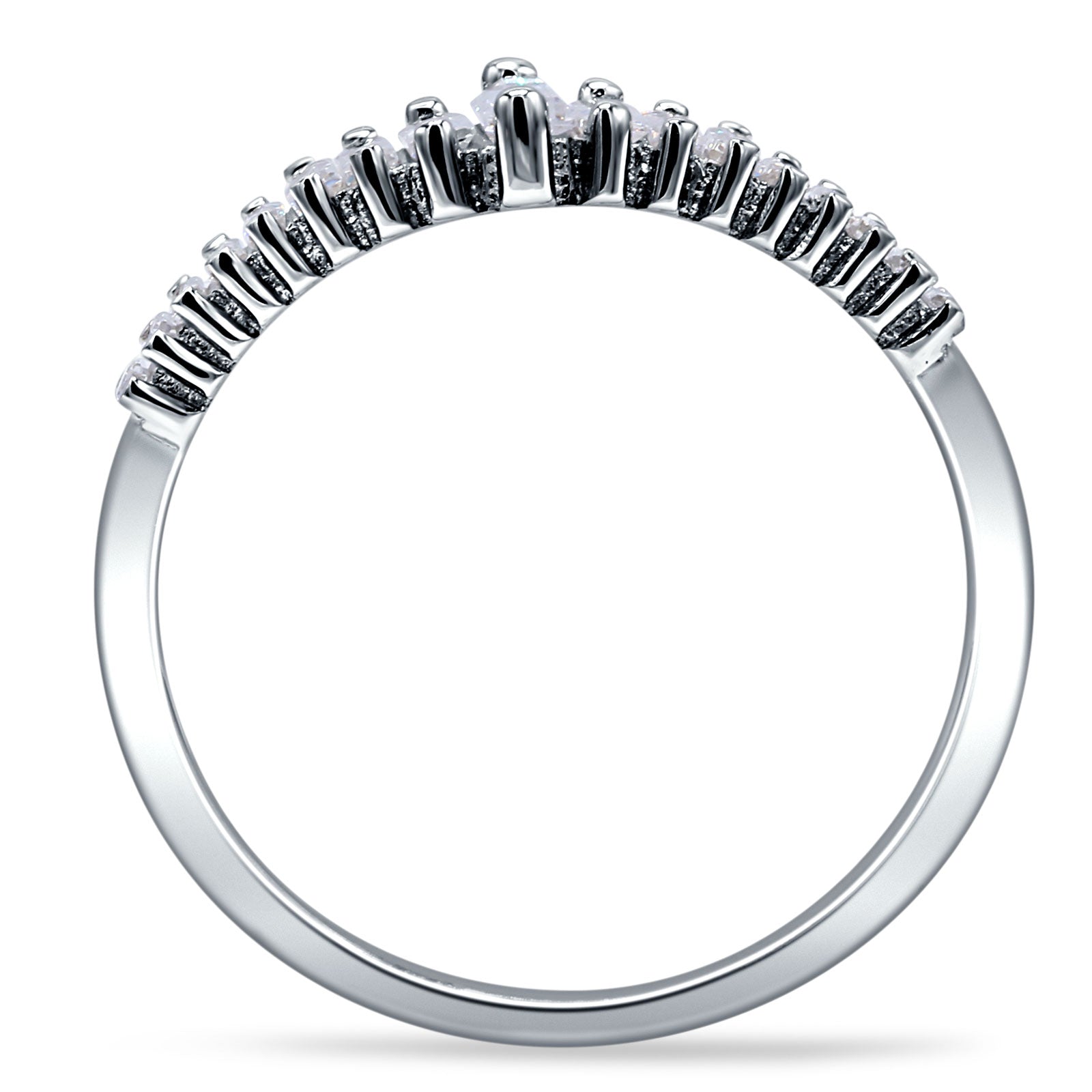 Bagauette Traped Ring