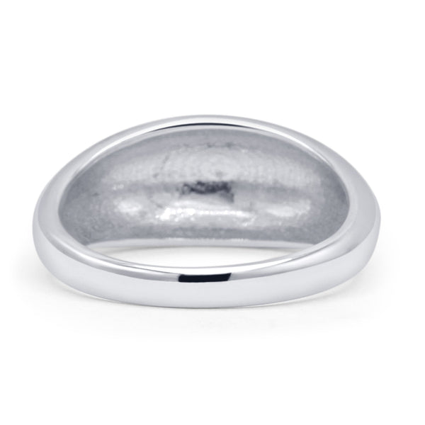 Dome Chunky Ring Thick Band 925 Sterling Silver Wholesale