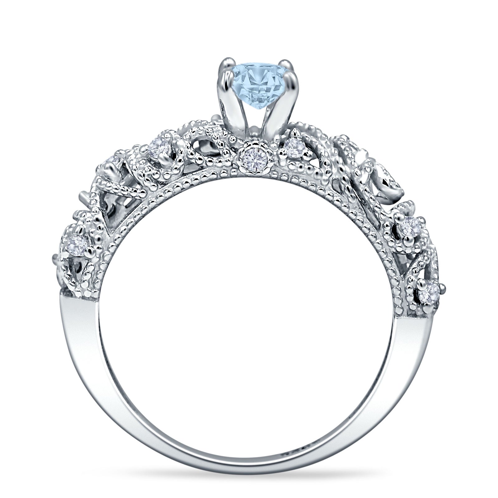 Beaded Filigree Ring