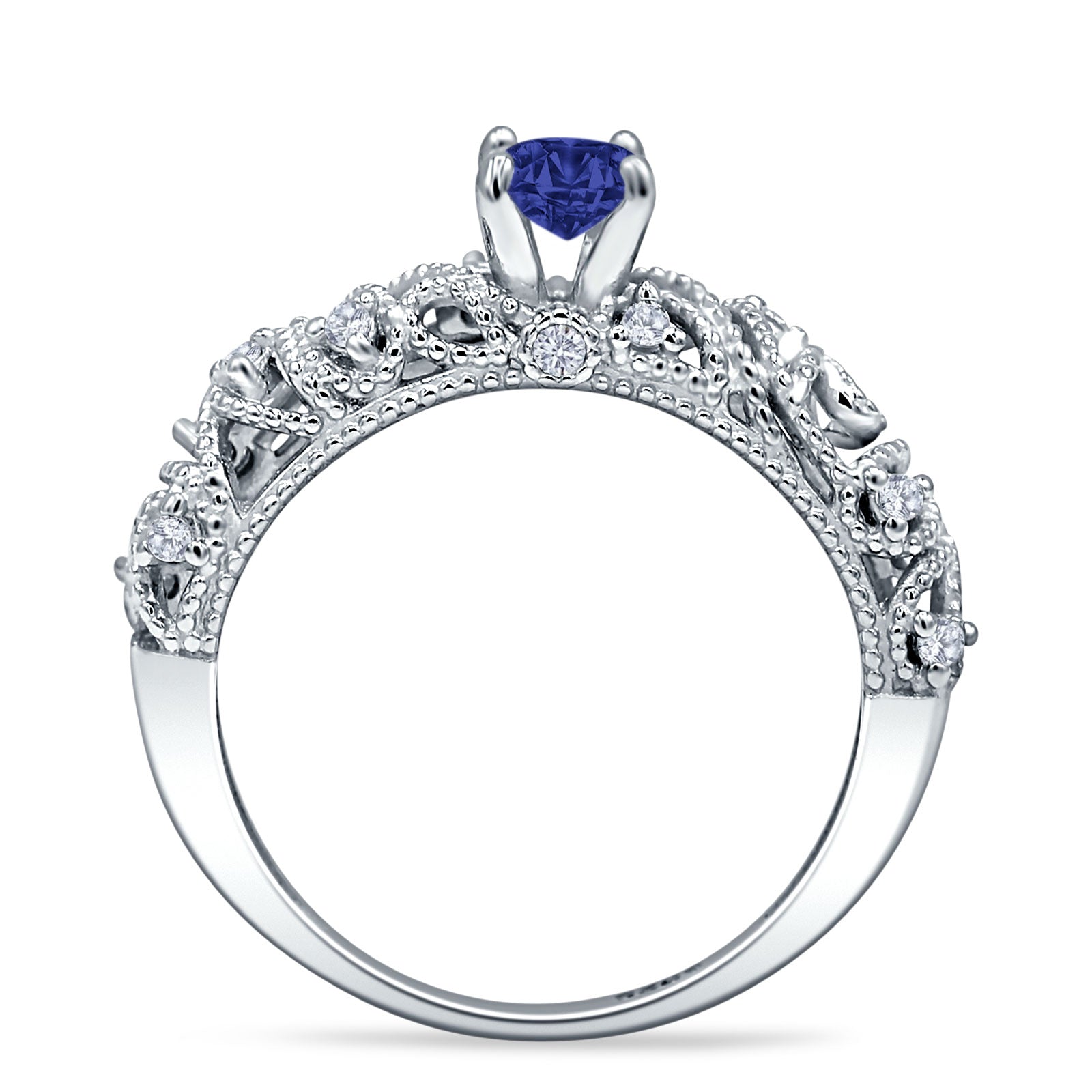 Beaded Filigree Ring
