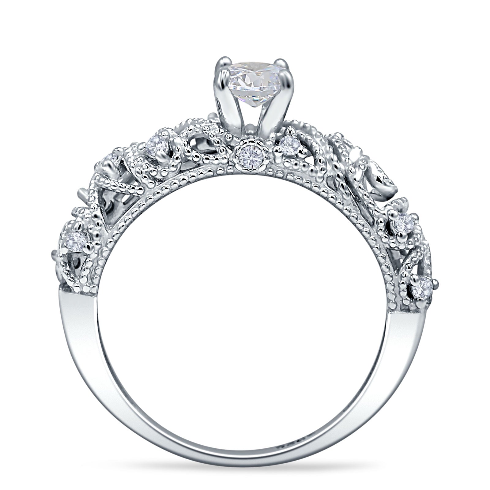 Beaded Filigree Ring