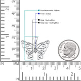 Butterfly Filigree Pendant