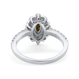 Marquise Engagement Ring