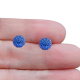 Full Ball Stud Earrings