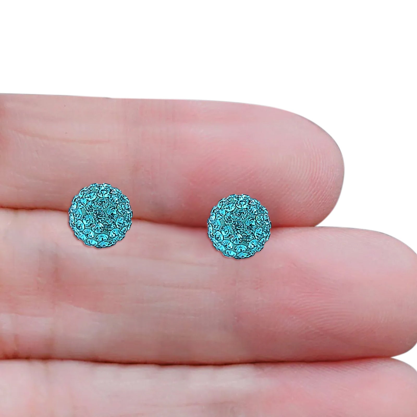 Full Ball Stud Earrings