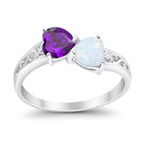 Heart Filigree Ring