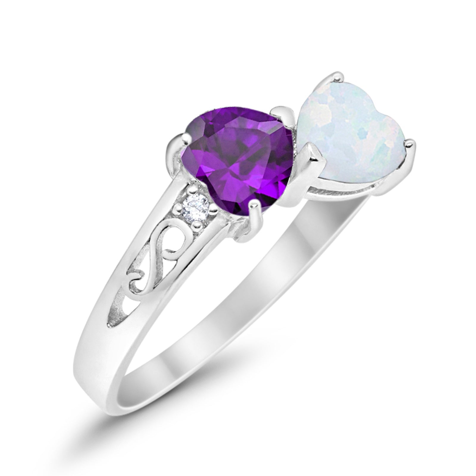 Heart Filigree Ring