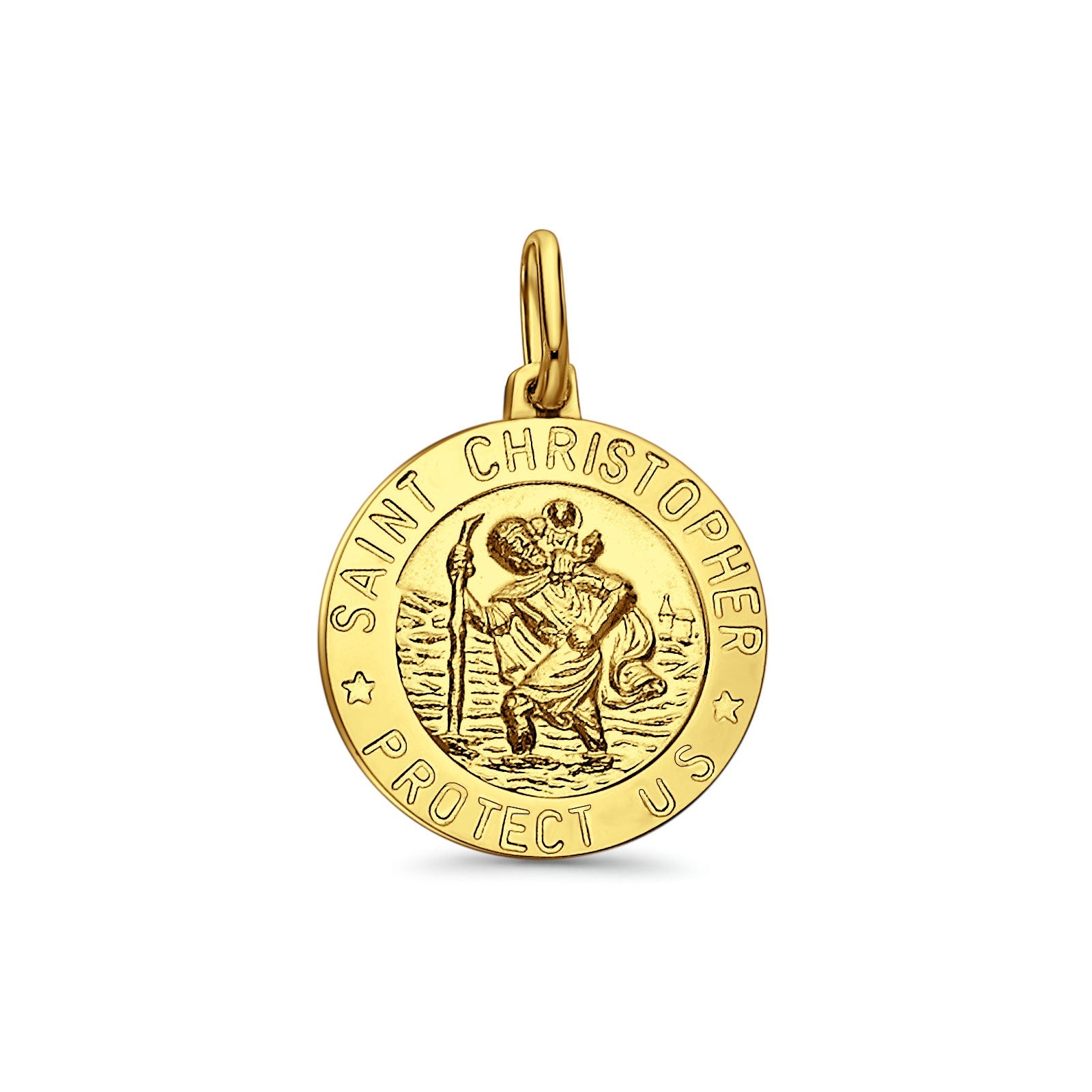st christopher pendant