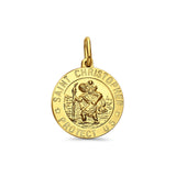 st christopher pendant
