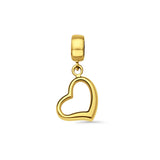 Gold Heart Charm