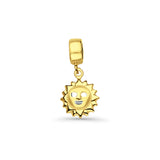 Gold Sun Charm