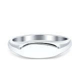 925 Sterling Silver Engravable Band Ring Wholesale