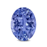 (Pack of 5) Oval Simulated Tanzanite CZ
