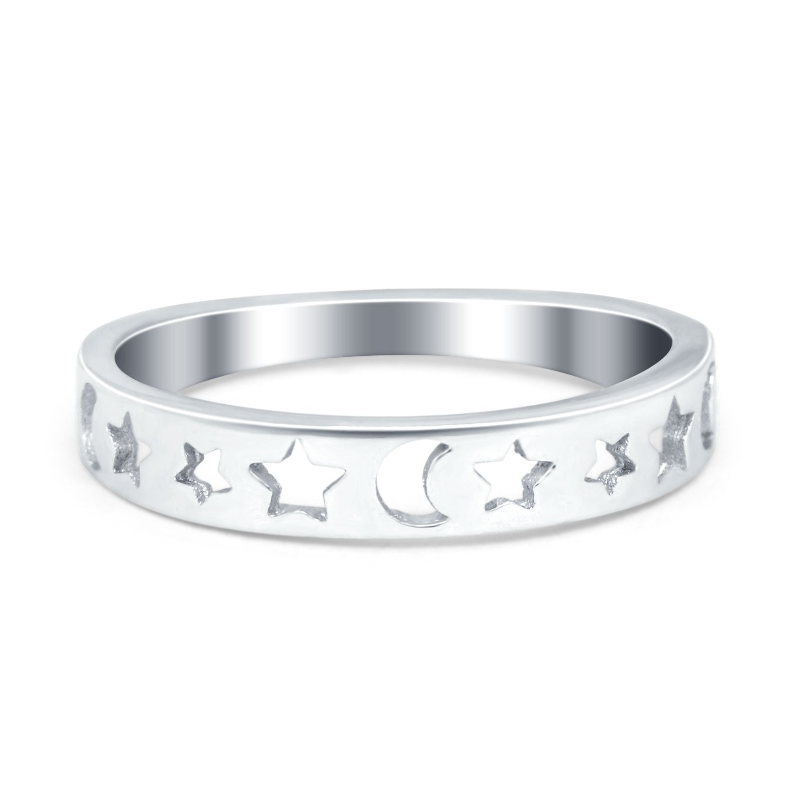 Moon Star Ring
