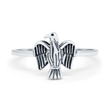 925 Sterling Silver Oxidized Bird Ring Wholesale