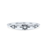 Attractive Triple Twinkling Stars Design Stylish Band Thumb Ring