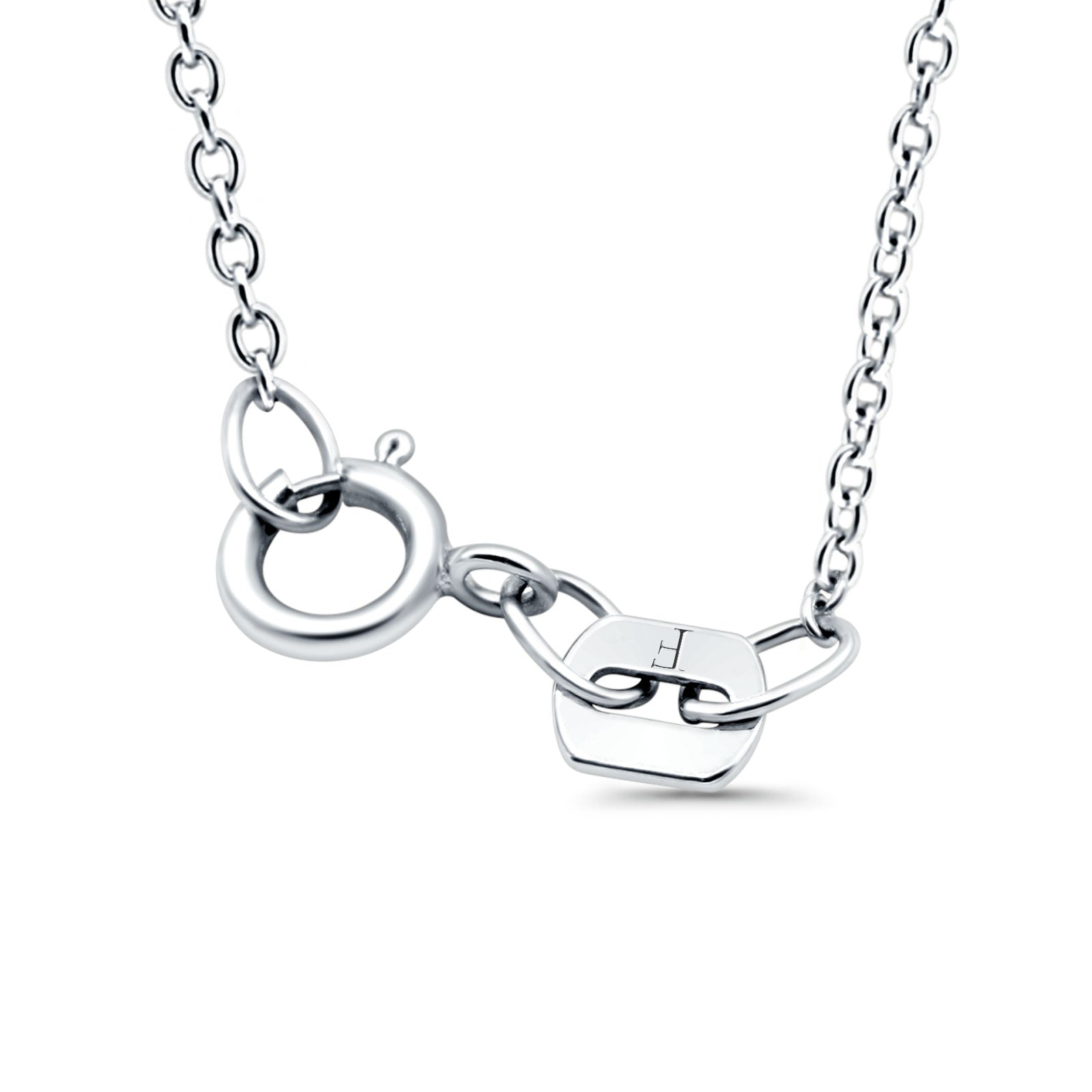 Diamond Crescent Moon Necklace