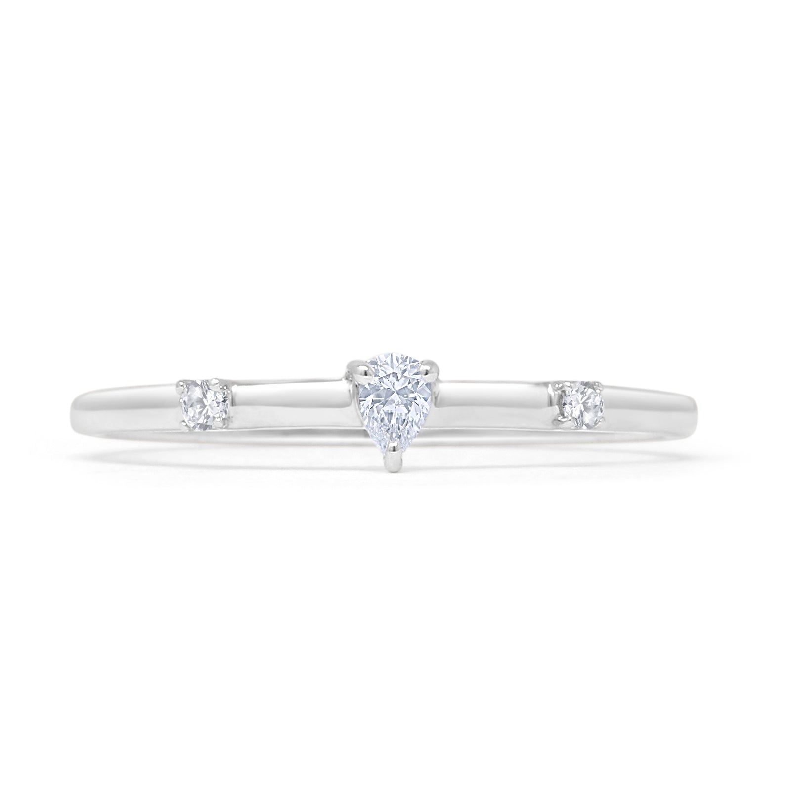 Half Eternity Stackable Band