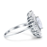 Art Deco Marquise Engagement Ring Cubic Zirconia 925 Sterling Silver Wholesale