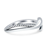 Snake Twisted Rope Adjustable Thumb Ring 925 Sterling Silver Wholesale