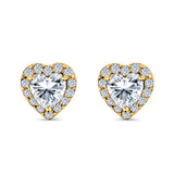 heart shaped earrings