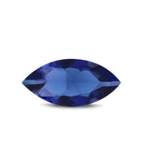 (Pack of 5) Marquise Simulated Blue Sapphire CZ