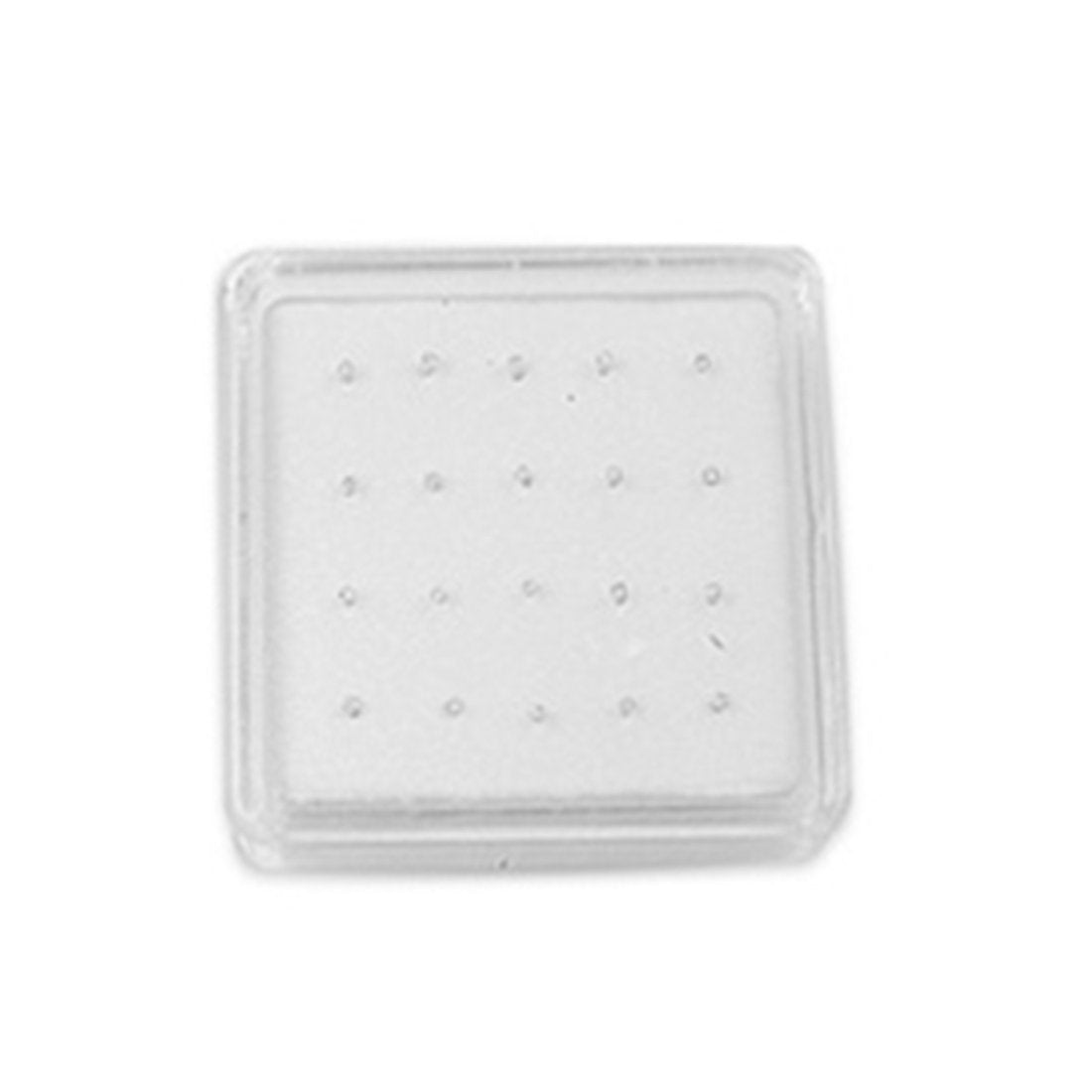 Nose Stud Simulated Cubic Zirconia Ball End 925 Sterling Silver 1.5mm-(20 Nose Studs in a Box)