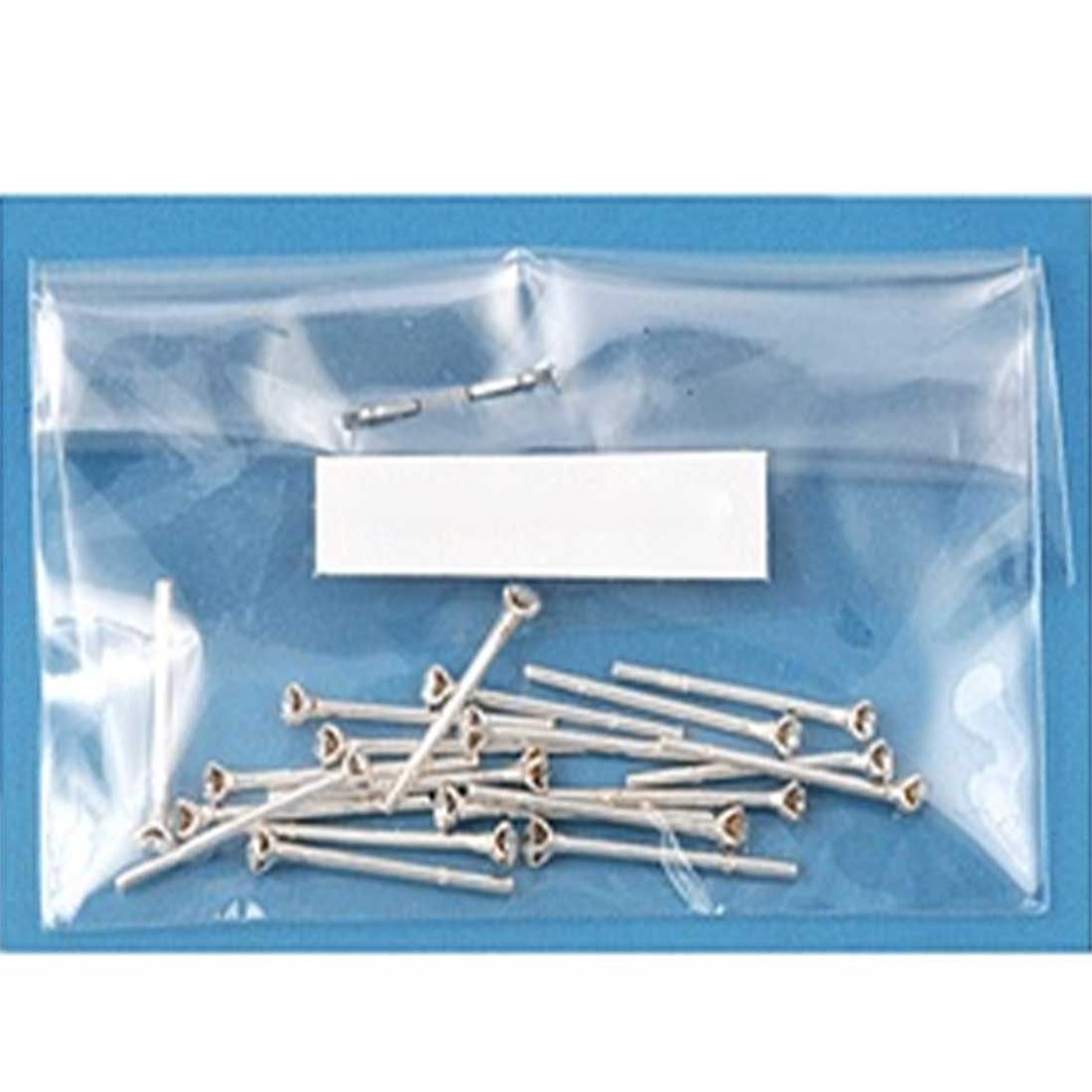 Nose Stud Simulated Cubic Zirconia 925 Sterling Silver 1.5mm