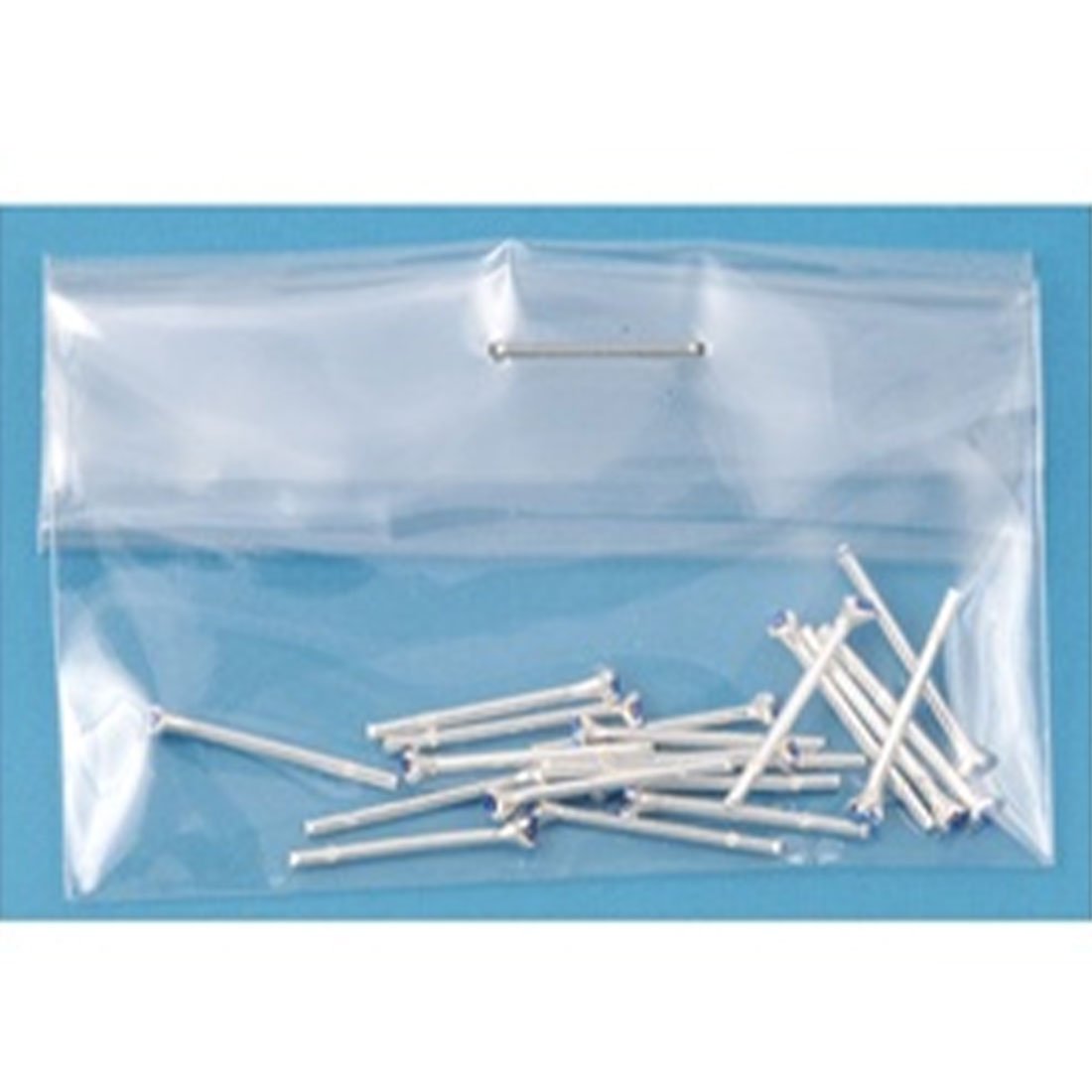 Simulated Blue Sapphire Cubic Zirconia Crystal Nose Stud 925 Sterling Silver-1.5mm